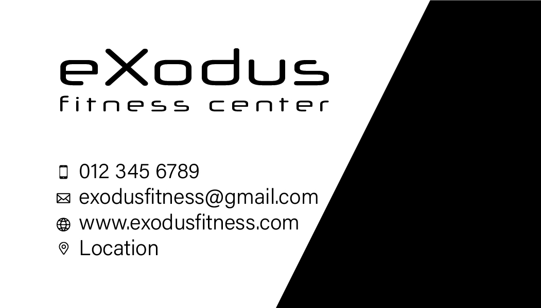 Exodus Business Card Design — image 2