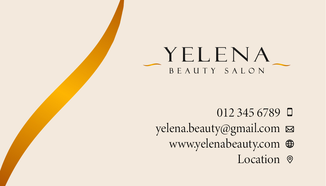 Yelena Business Card Design — image 2